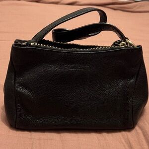 Kate Spade Black Leather Handbag with slight shimmer.